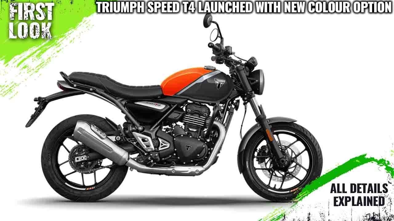 Triumph Speed T4 Baja Orange